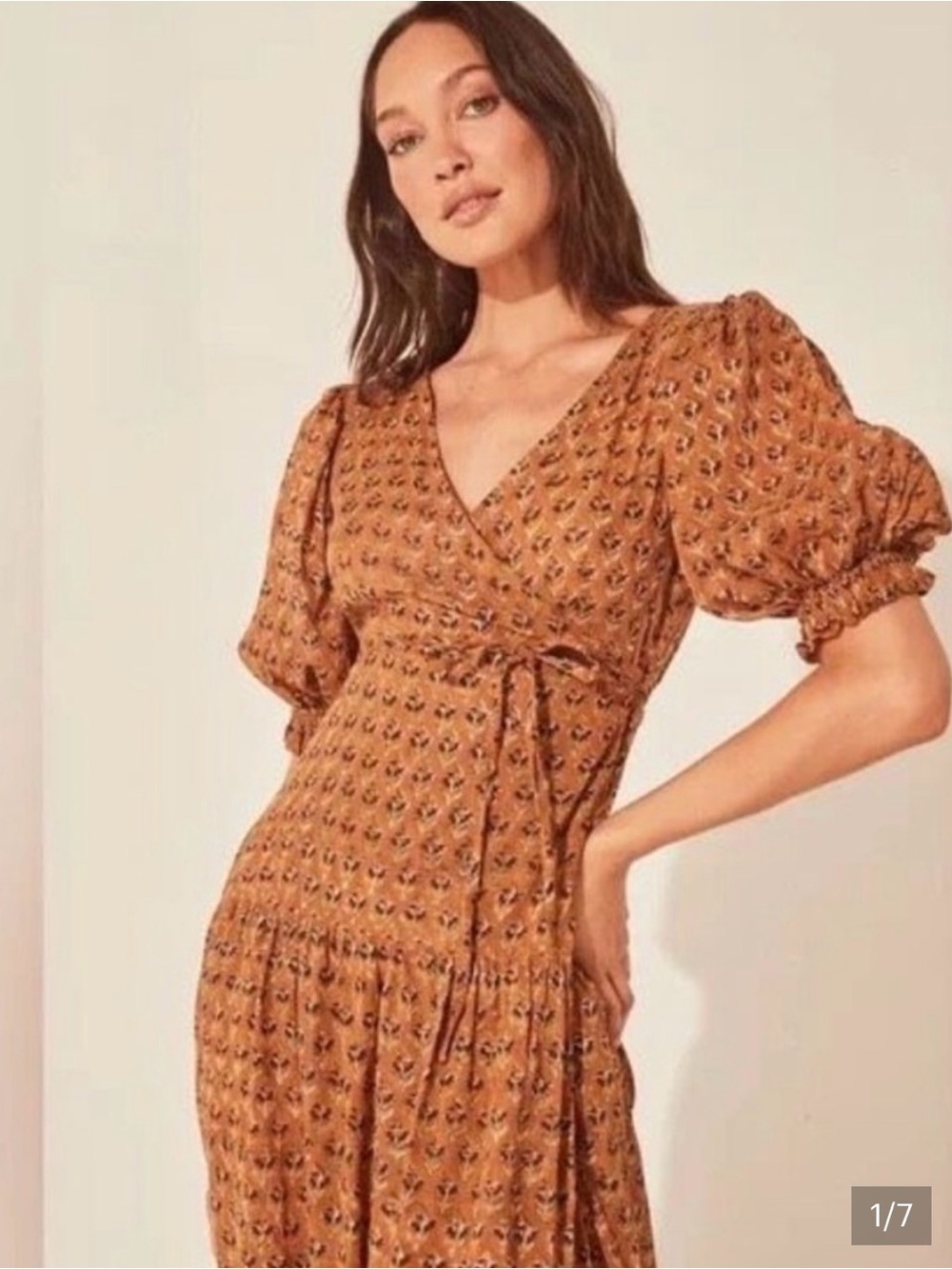 Daughters of India Zuri Wrap Dress